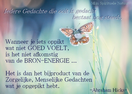 Channelen, als het niet Goed Voelt is het niet afkomstig van Bron-Energie