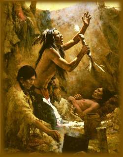 Medicijnman, door Howard Terpning
